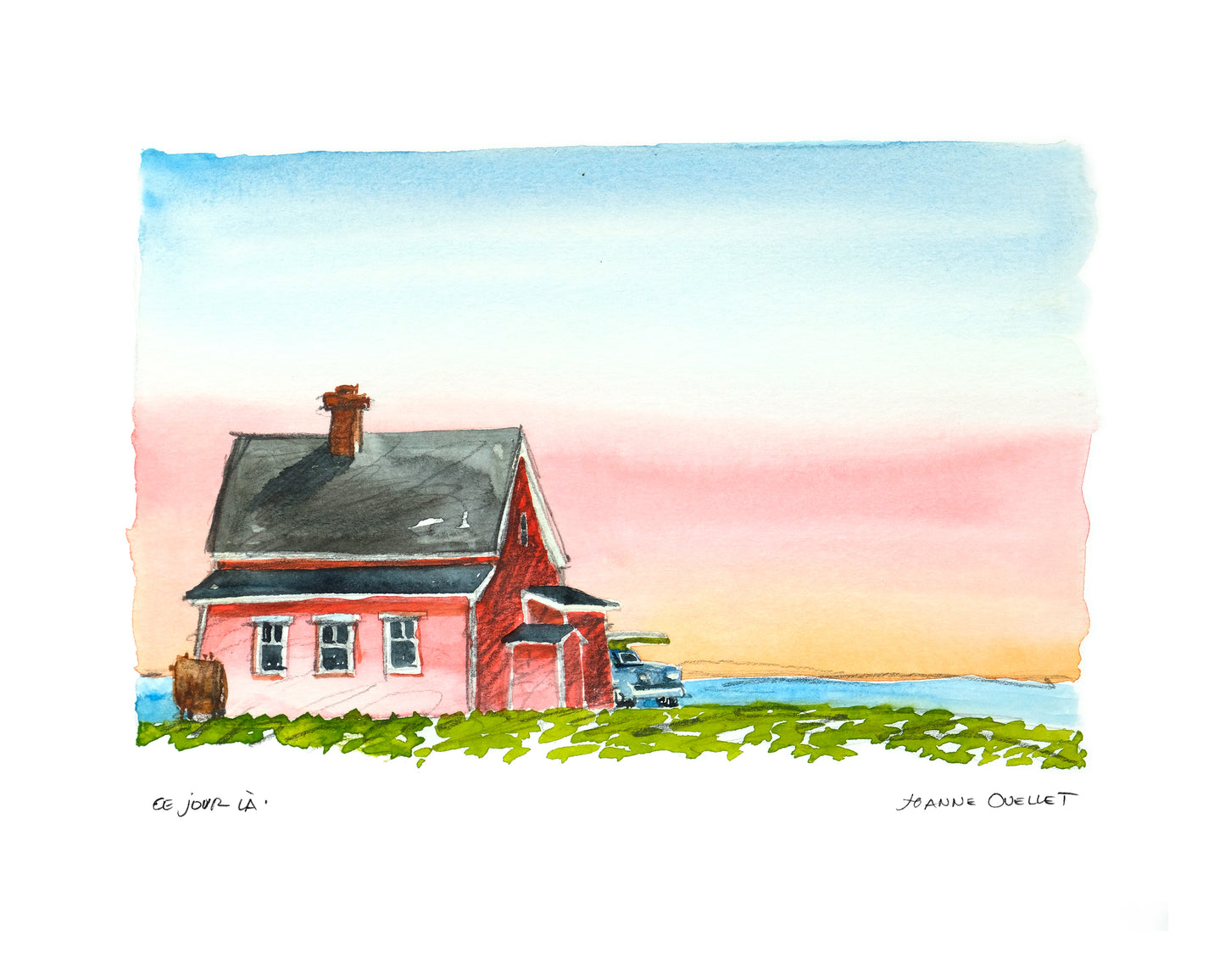 Maison rose - Ce jour là