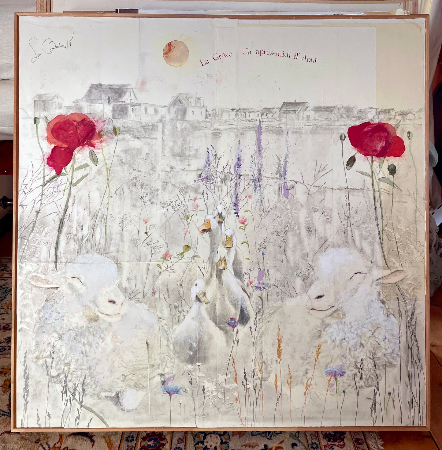 La Grave, un après-midi d'août