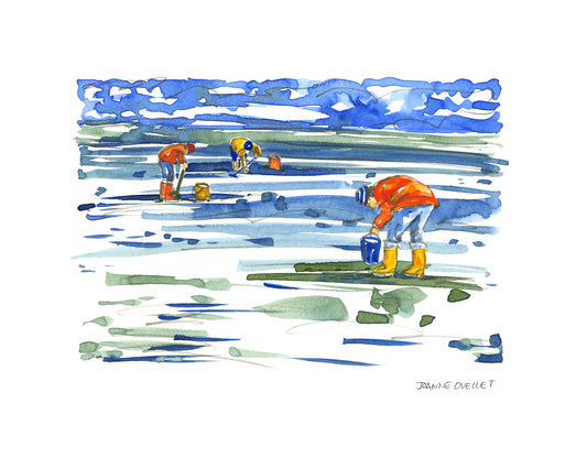 Pêche aux coques